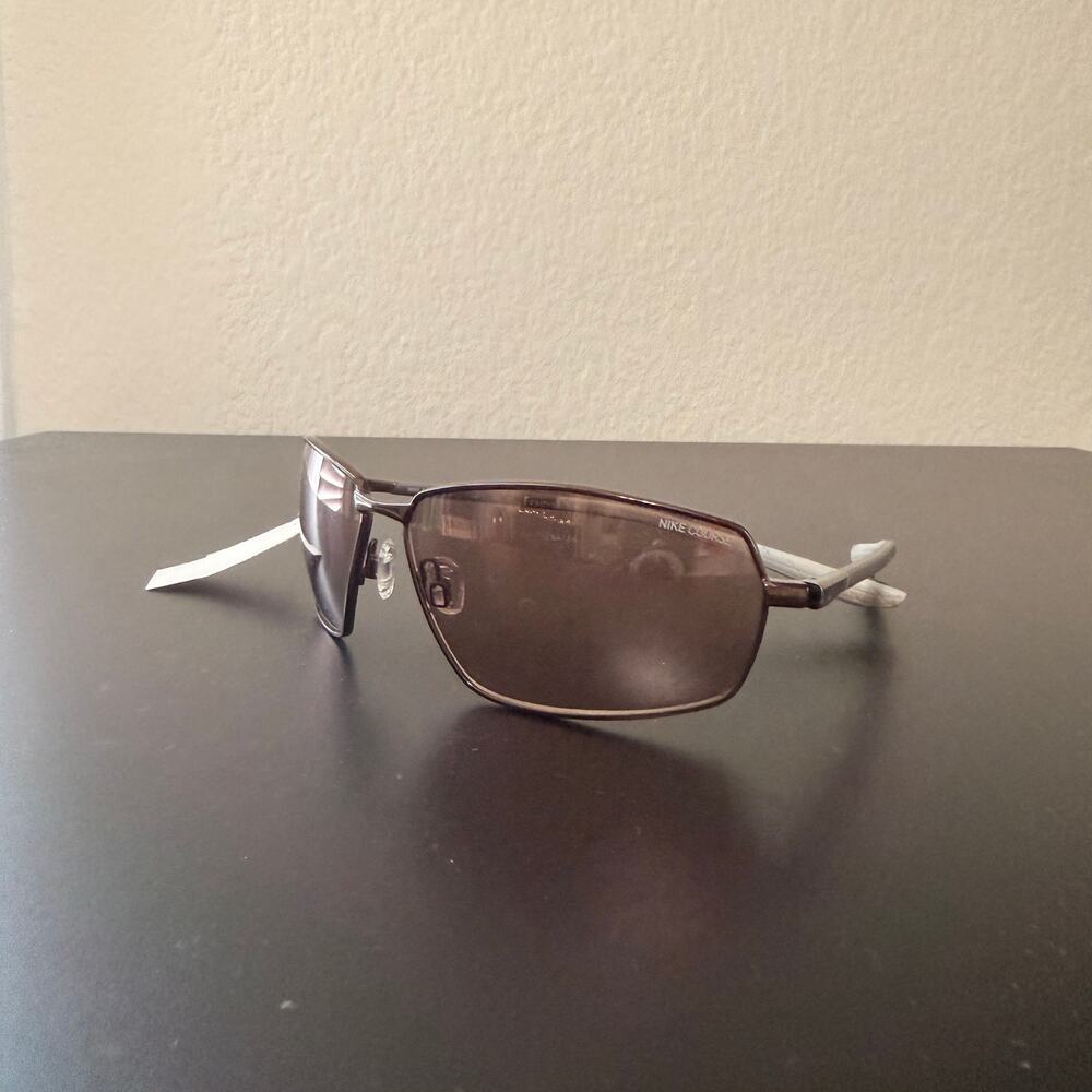 Nike Men's Pivot Eight E Rectangular Sunglasses - Brown